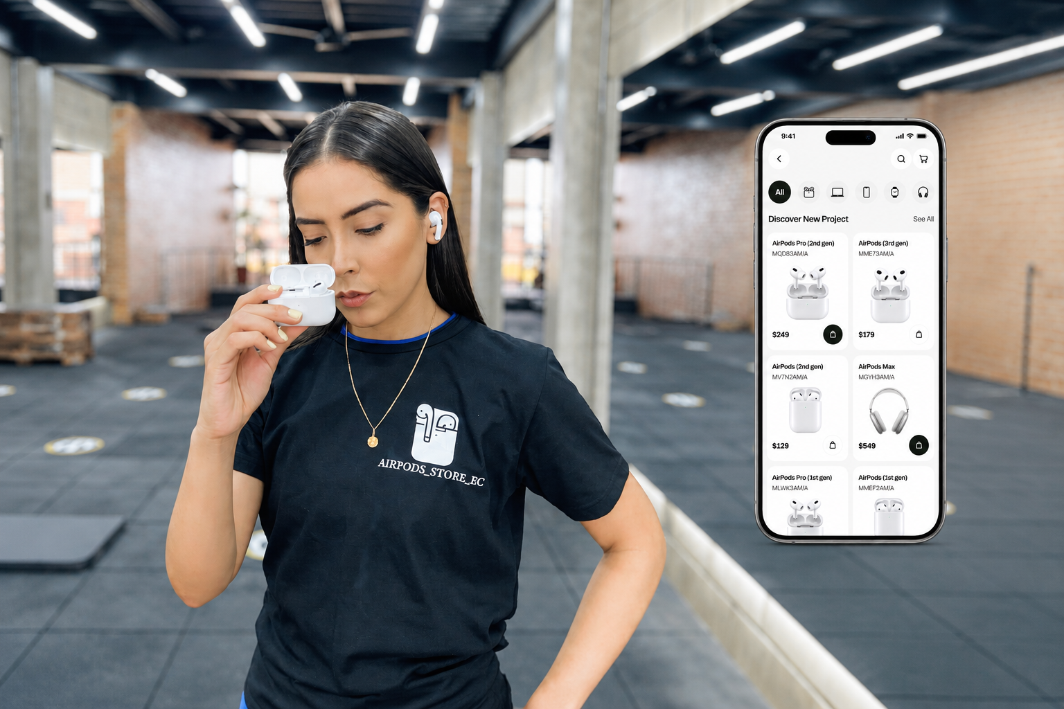 Tienda online personalizada creada con Tiendify